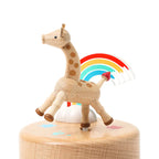 Giraffe Rainbow Music Box