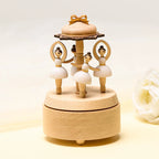 Ballerina girl spinning dancing music box Ballet Performance
