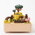 Spring Scenery Rotating Train Music Box LooveGift